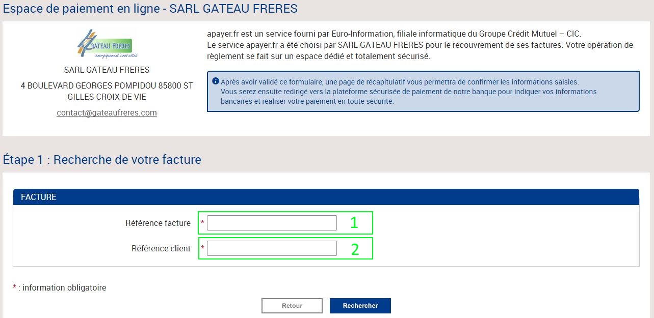 Etape 1